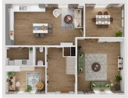 Ground floor layout of the Lichfield