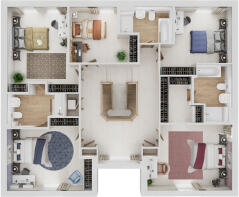 First floor plan Evesham