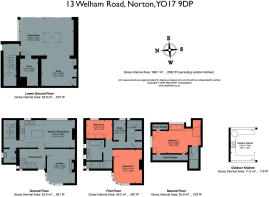 13 Welham Road, Norton 3 Bed