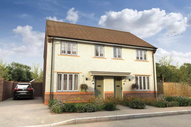 Buxton Three Bedroom New Build Exterior