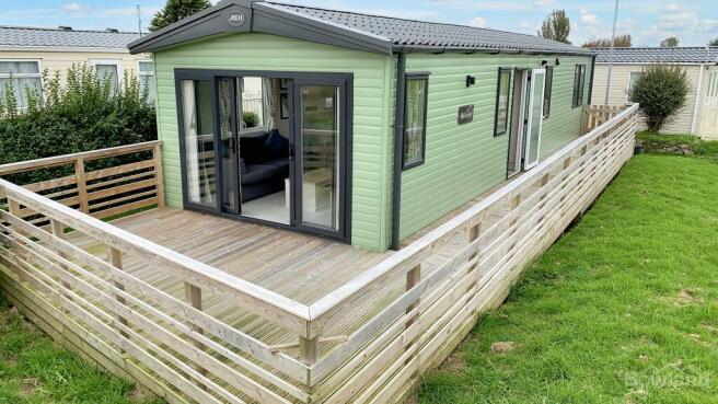 Large front & side decking