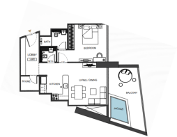 General 1BR Plan