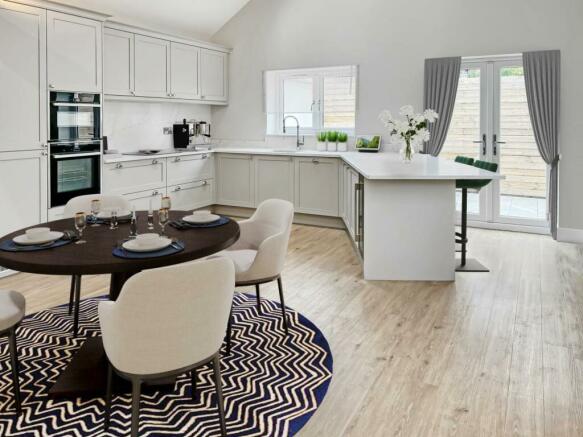 CGI of Show home Kitchen