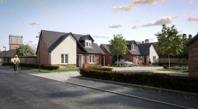 CGI Detached dormer bungalow