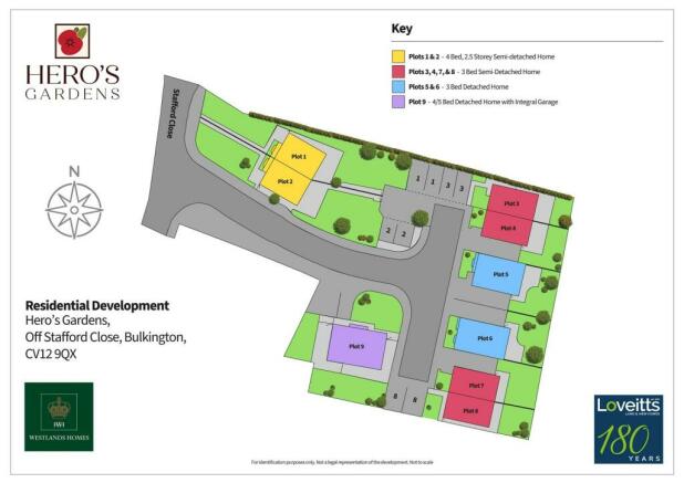 Hero's Gardens Site Plan