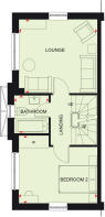 First floor floorplan of The Brentford