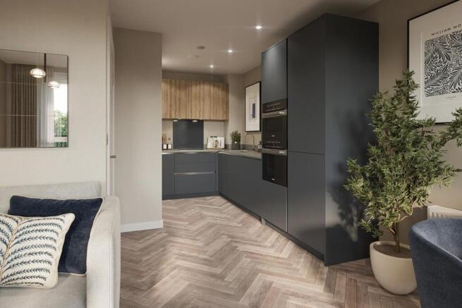 How your kitchen may look in the urban palette range