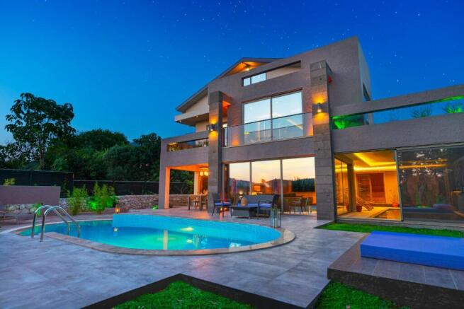 The villa