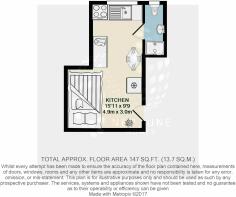 2D colour floorplan