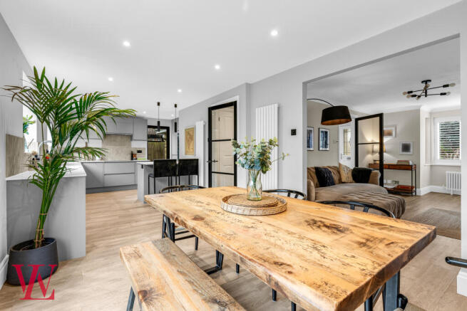 Kitchen / Dining / Living Space