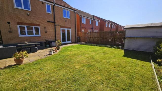 Rear garden