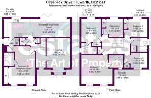 Creebeck Drive, Huworth, DL2 2JT