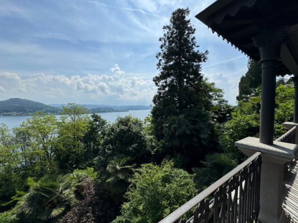 Balcony lake view