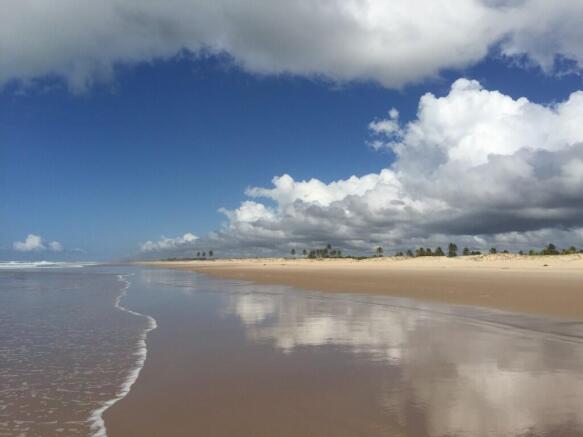 Extensive Beach
