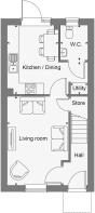 Dandara - The Acres - The Parham, Home 224 floorplan