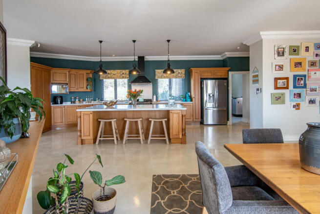 Modern kitchen with SMEG stove