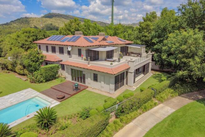 View of house from golf course