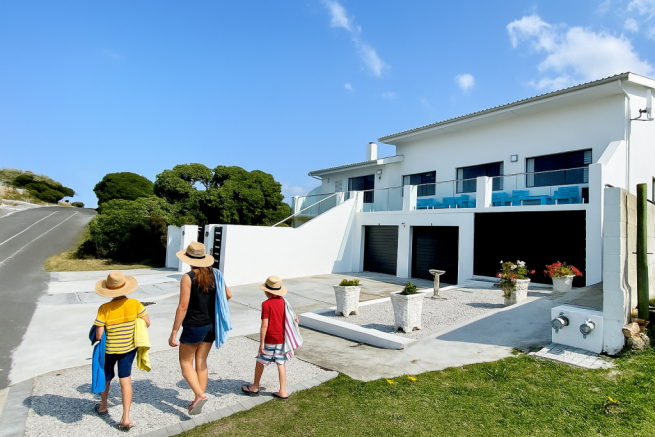 View of house from the front