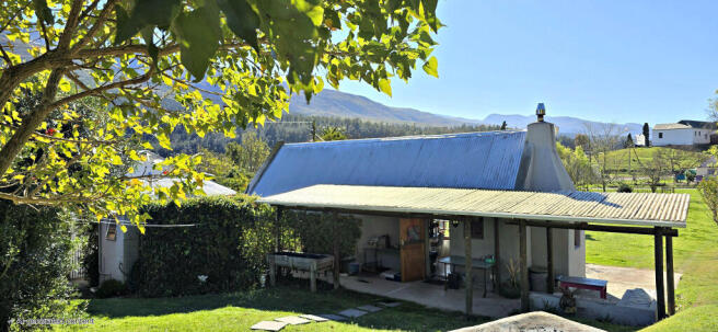 Back Garden with Mountain Views