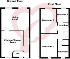 Floorplan Hayfield Way, Ackworth