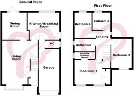 Floorplan Meadowcroft court, Outwood