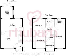 21 Woodkirk Gardens, Dewsbury Floorplan