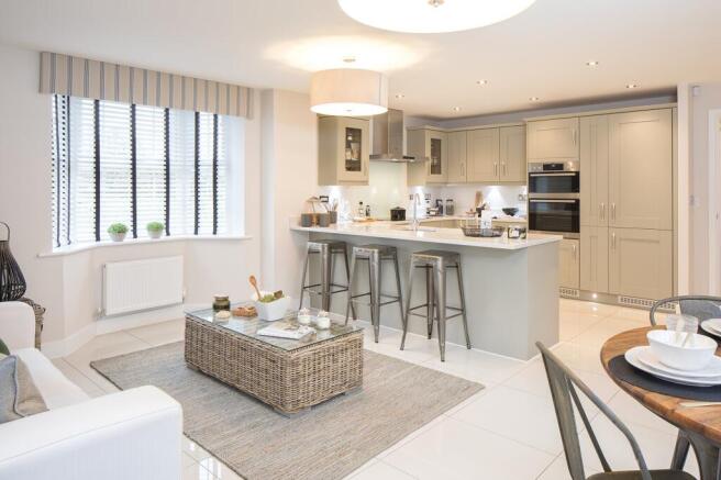 Kitchen in the Henley 5 bedroom home
