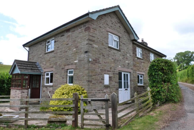 A detached country cottage