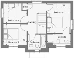 Dandara - The Pines   - The Jura V1, Home 18 floorplan
