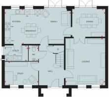 Ground floor plan lichfield