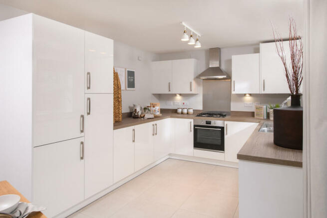 Kingsley open-plan kitchen