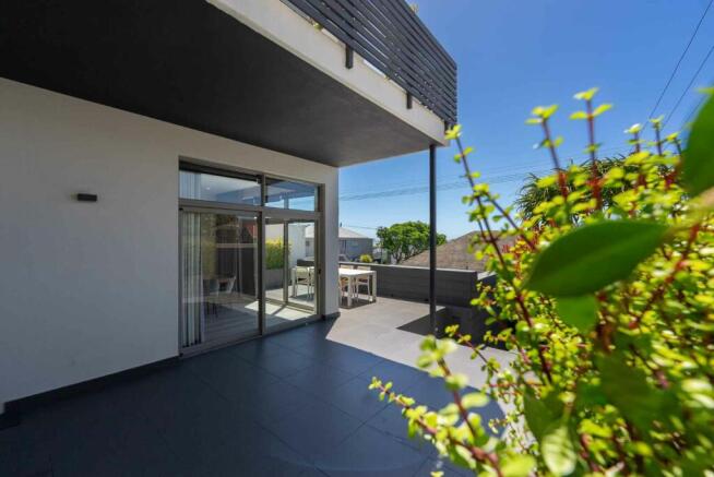 Outdoor area and patio
