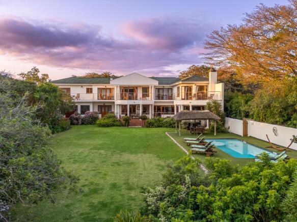 Majestic building in beautiful setting