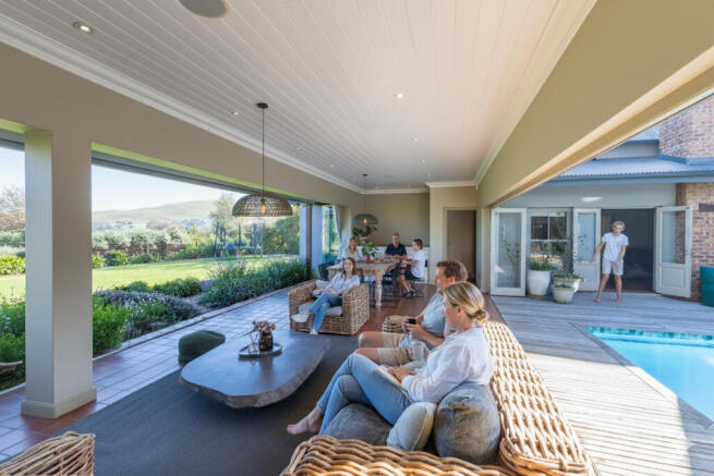 Views + garden + tranquility