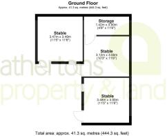 Oak Cottage Stables, Floorplan.JPG