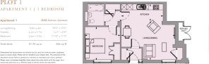 Plot 1 Floorplan