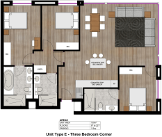 3-Bed Floorplan