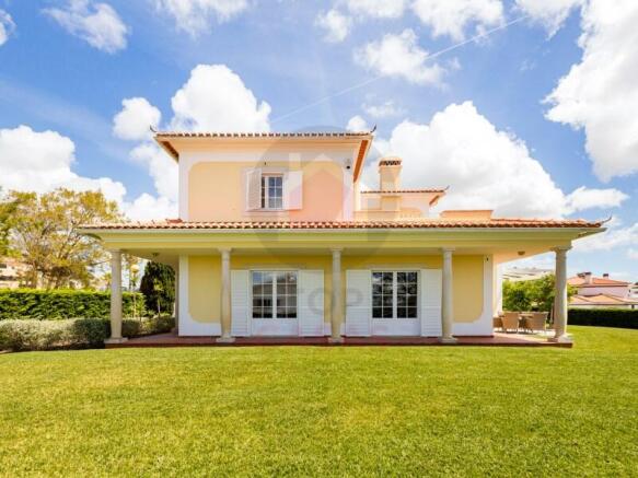 villa with lagoon views