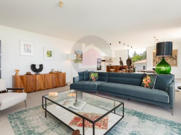 Villa with lagoon views