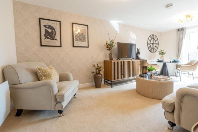 Show home living room  