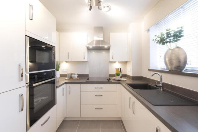 Show home kitchen