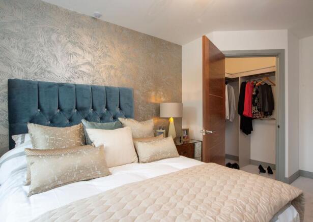Show home master bedroom