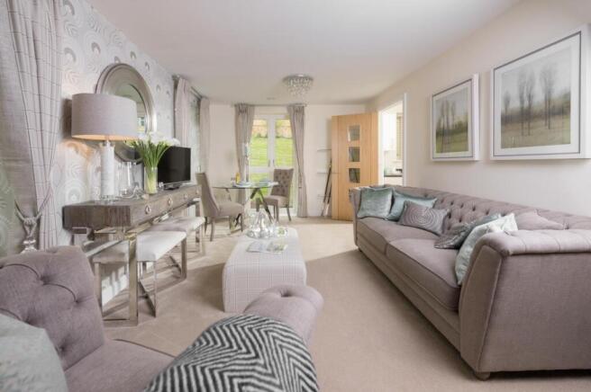 Brooke Dene Court, Cleckheaton - Living Room  