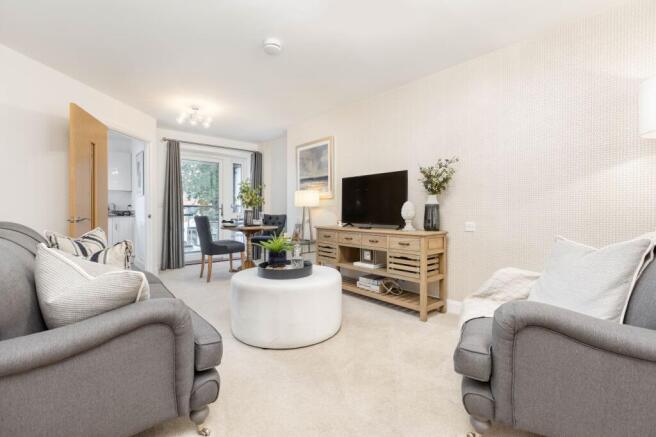 Show home living room