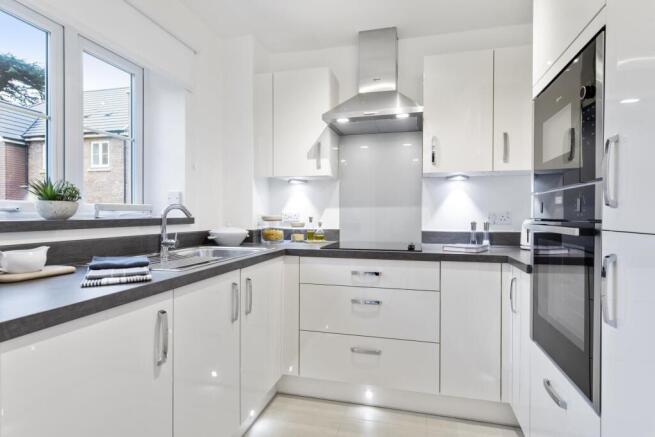 Show home kitchen