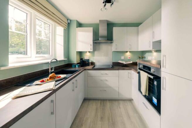 Show home kitchen