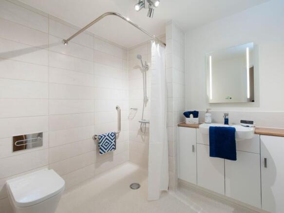 Show home shower room