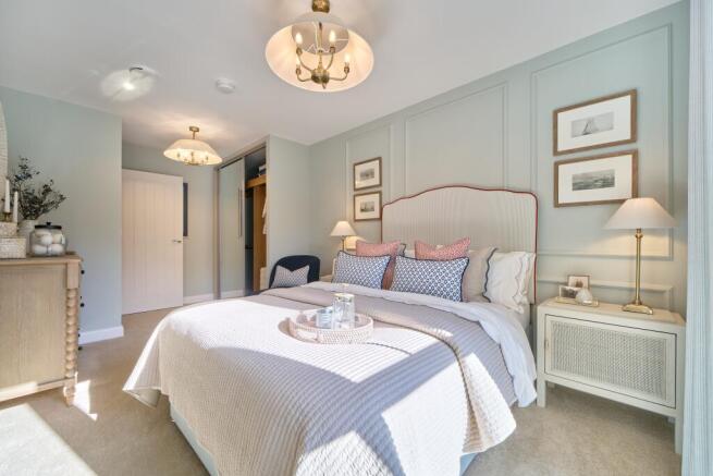 Show home bedroom