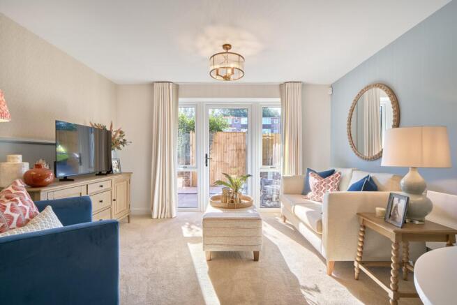 Show home living room