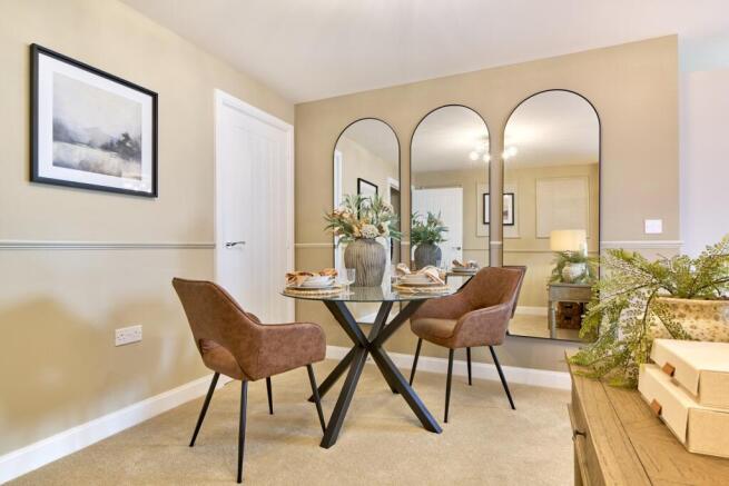 Typical dining area